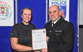 Officers praised for van driver conviction