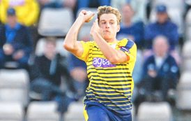 Hants slip up in Caribbean